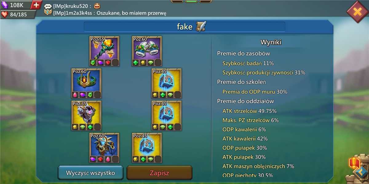 sell acc LM