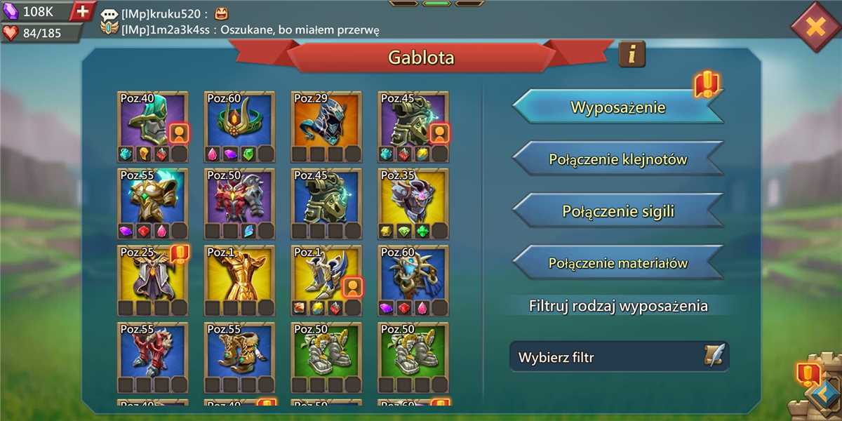 sell acc LM