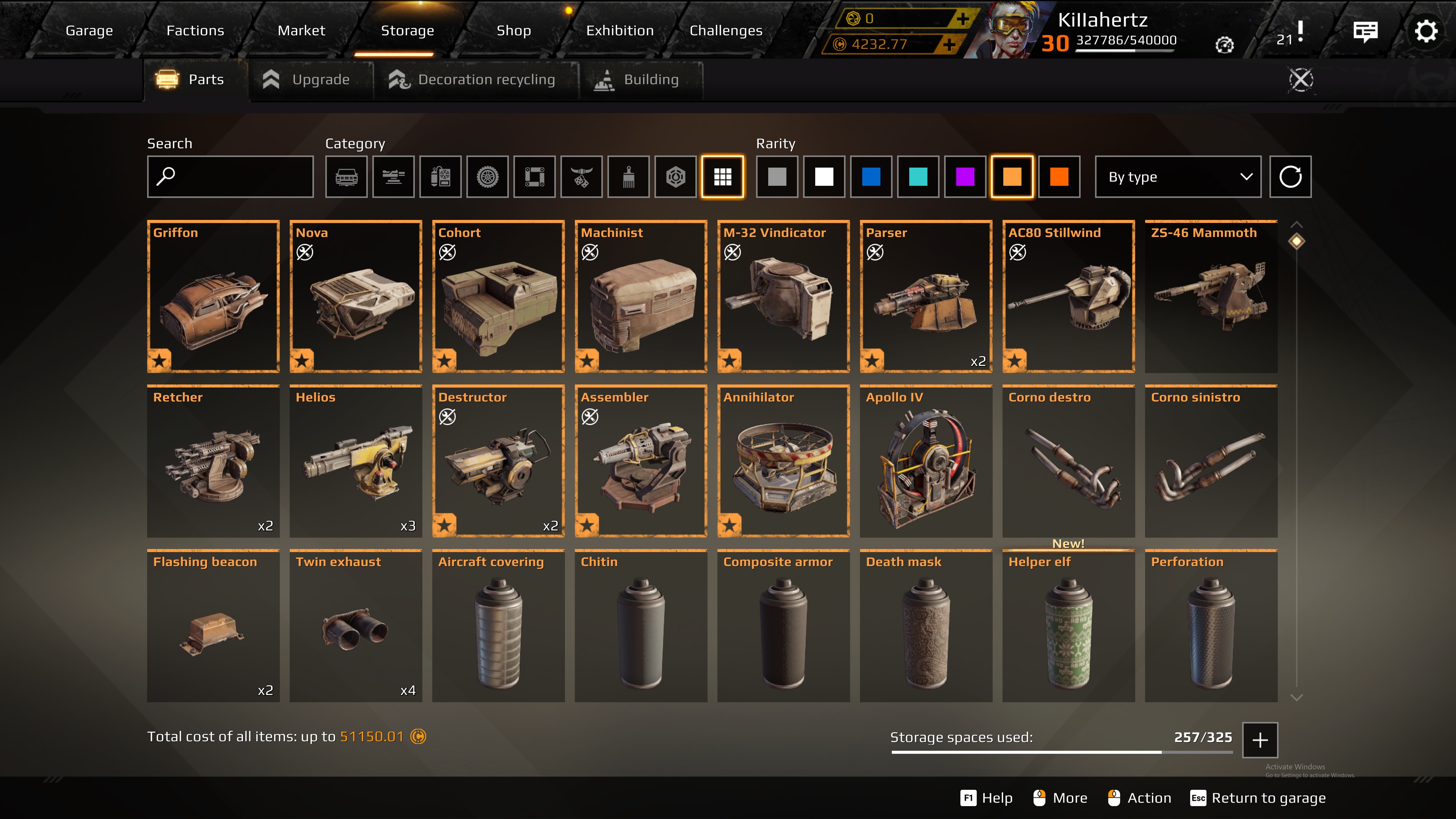Vendendo ouro AK 55k em estoque