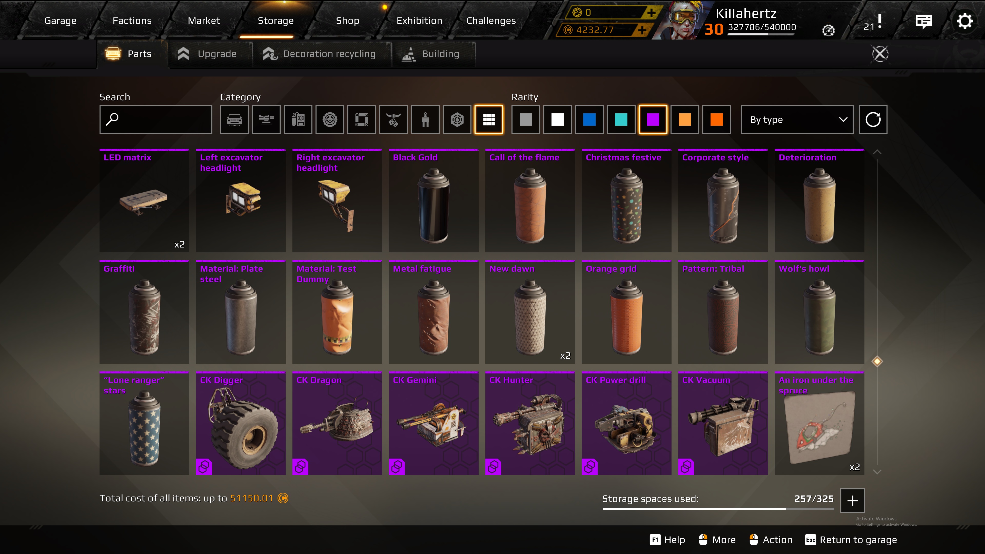 Vendendo ouro AK 55k em estoque