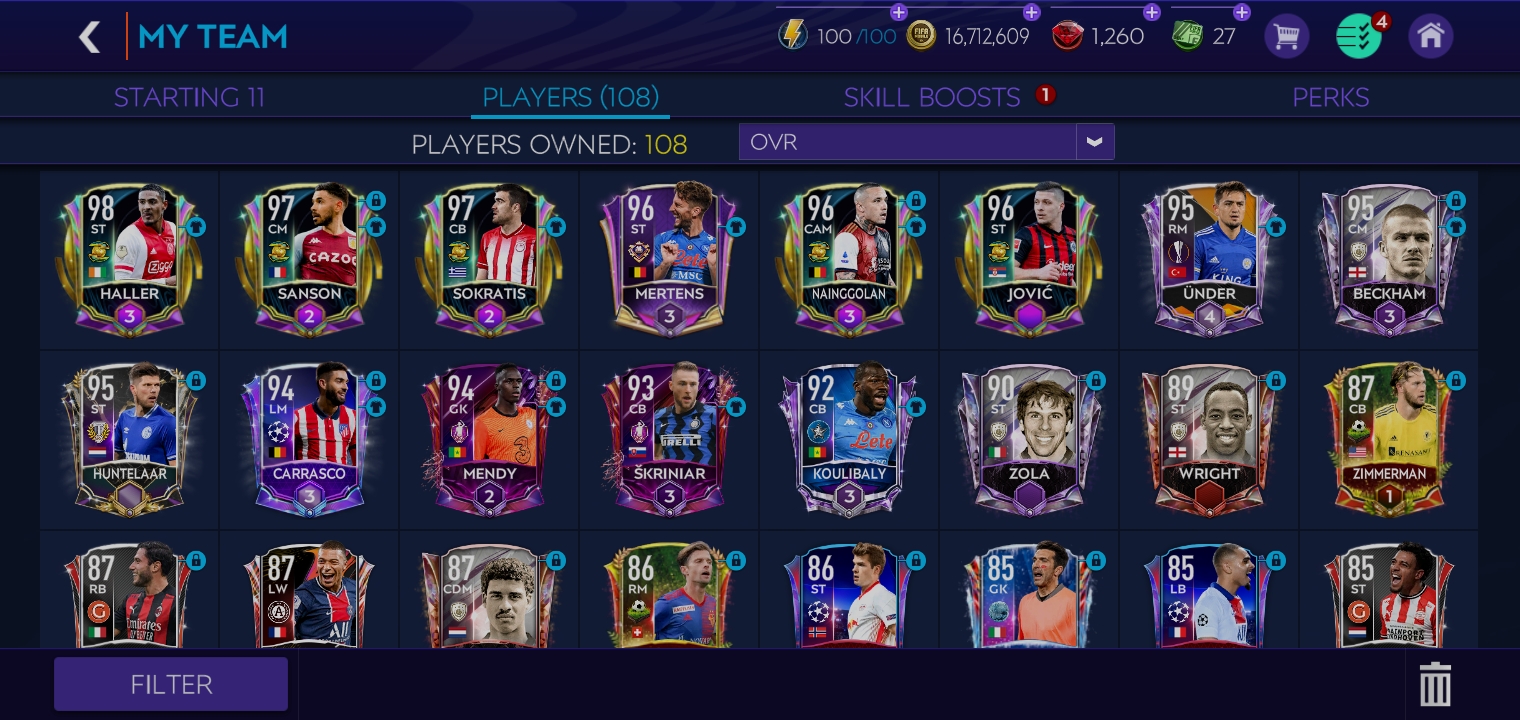 Selling a good account