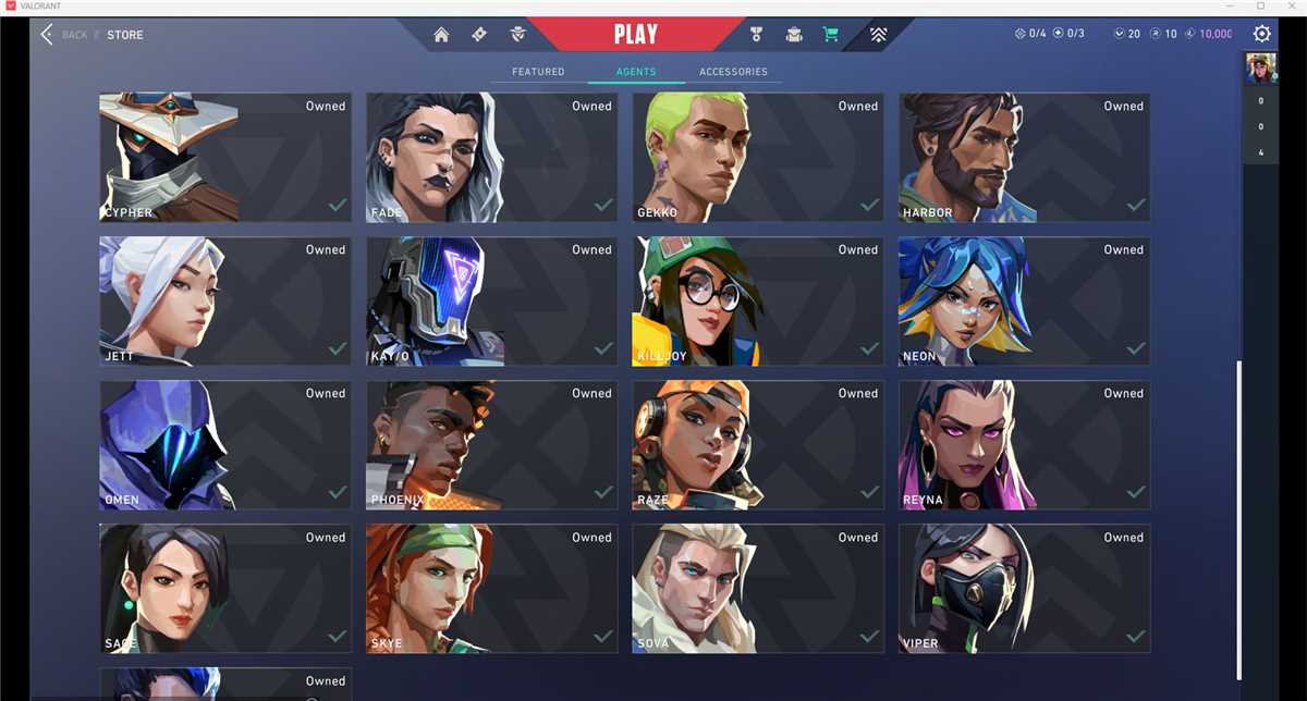 Sell account