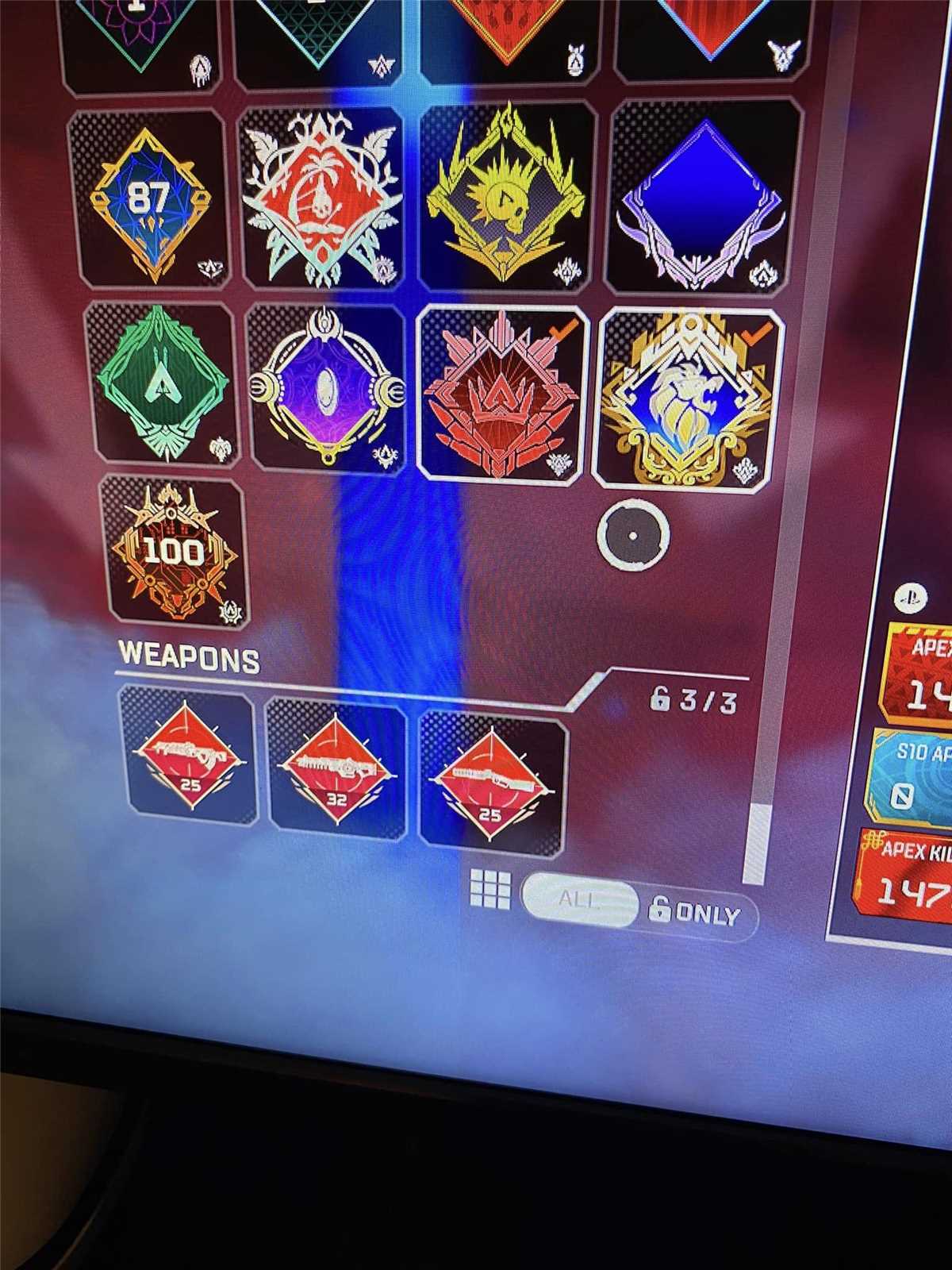 Selling my apex ps5 Account