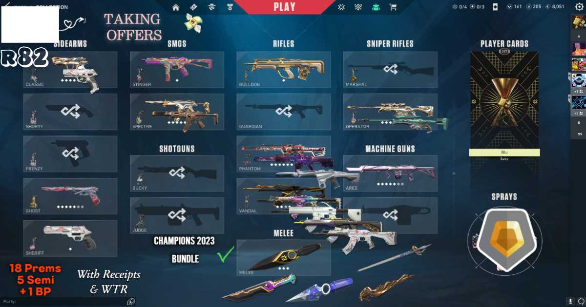 Sell account