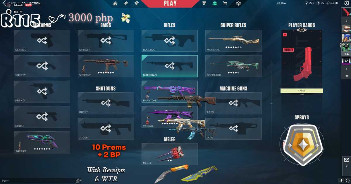Sell account