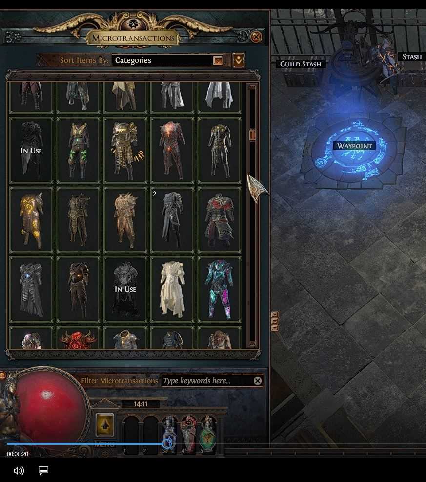 Selling PoE account 2017