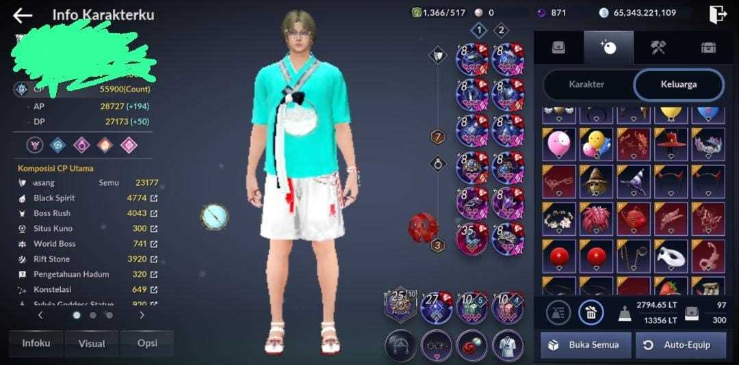 Sell account