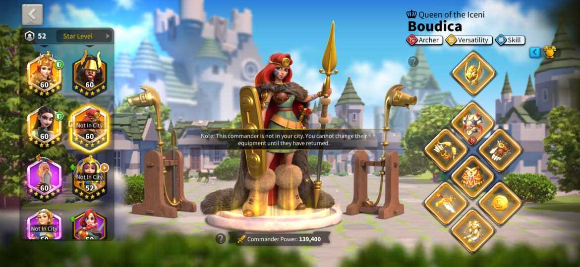 Vendendo conta Rise of Kingdoms com VIP 12, é isso