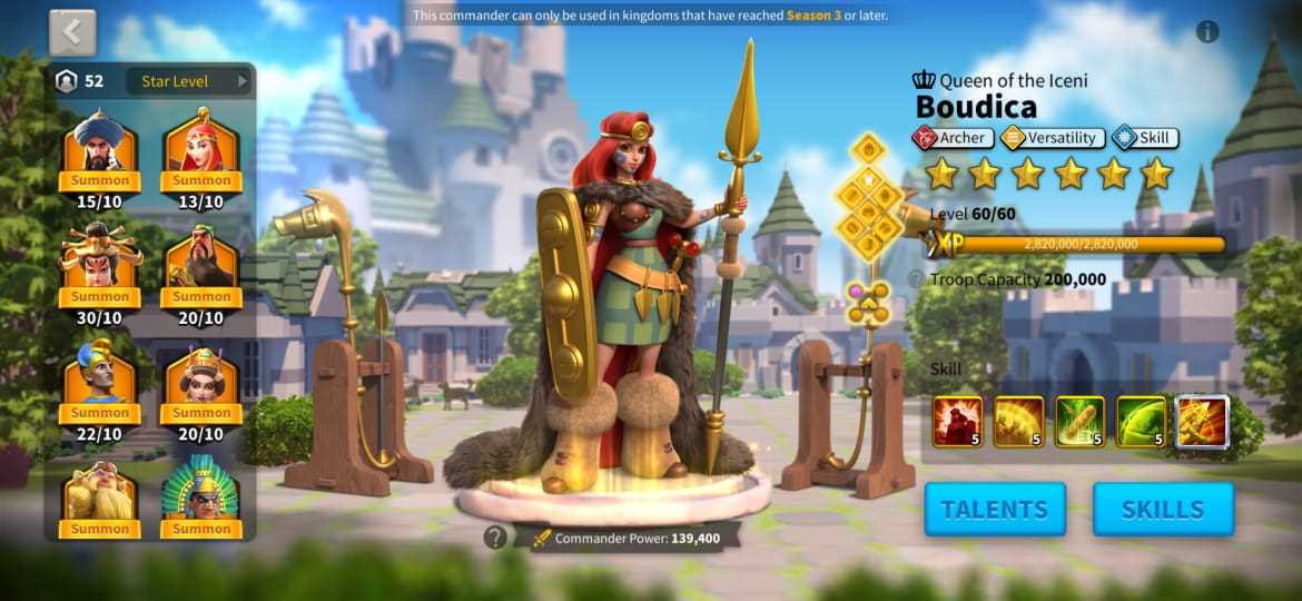 Vendendo conta Rise of Kingdoms com VIP 12, é isso