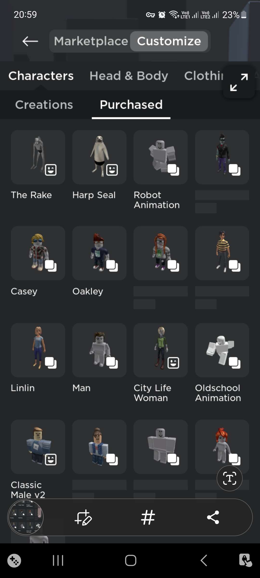 Conta Roblox