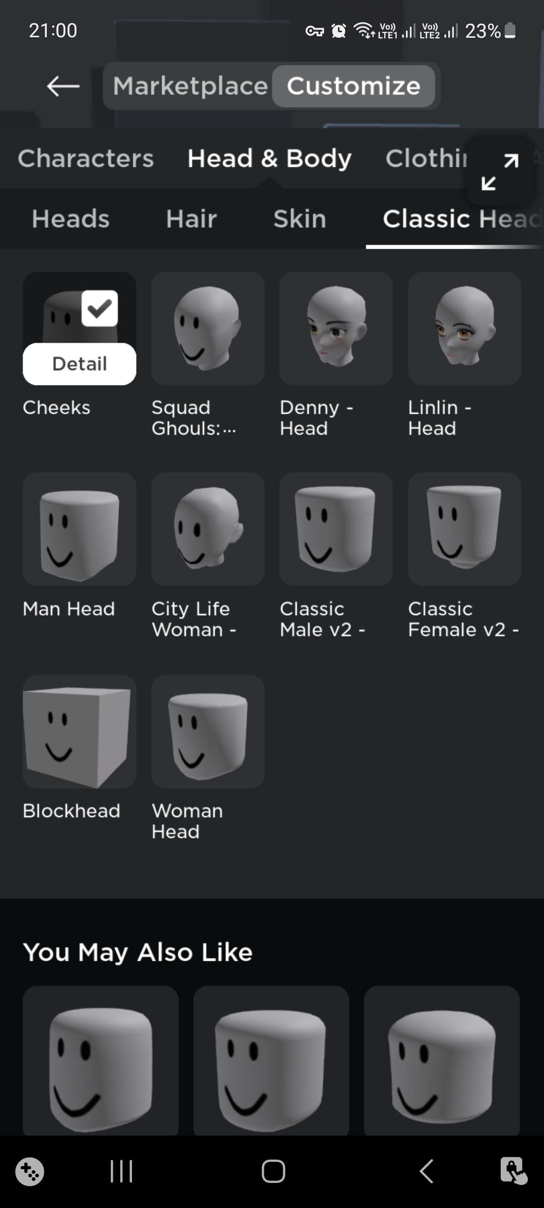 Conta Roblox