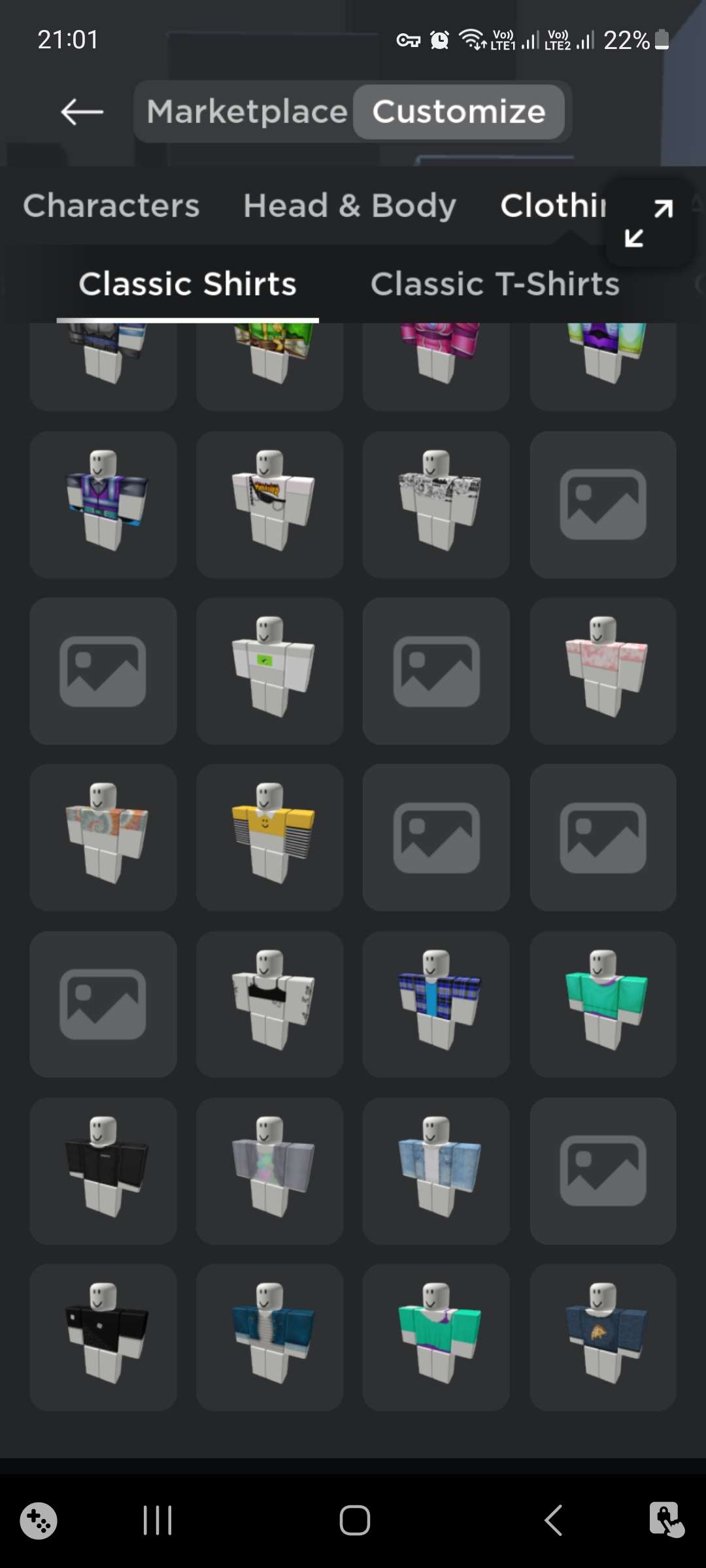 Conta Roblox