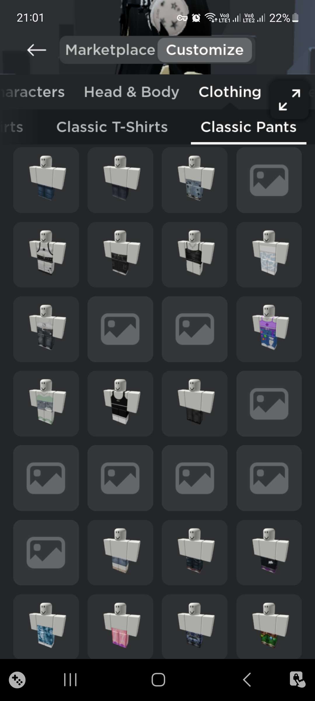 Conta Roblox