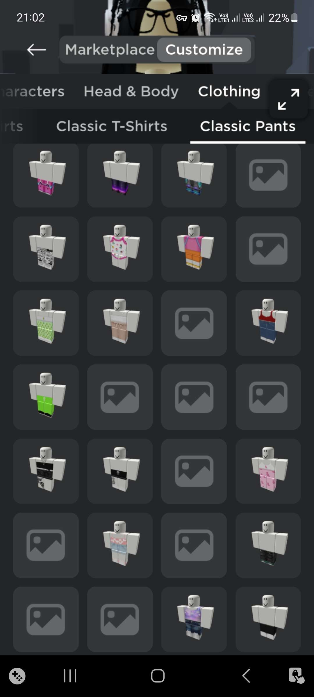 Conta Roblox