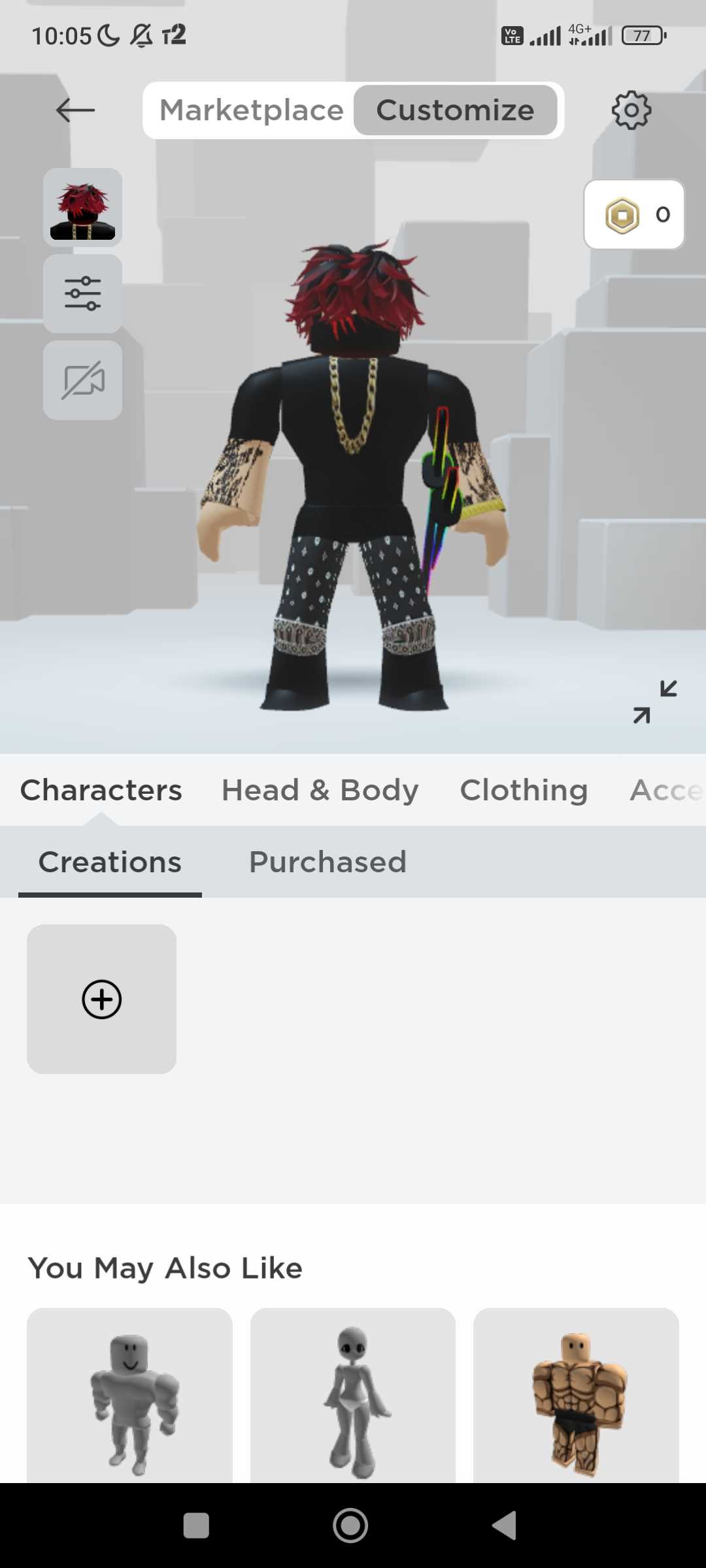Conta Roblox com conquista A-1000 em portas