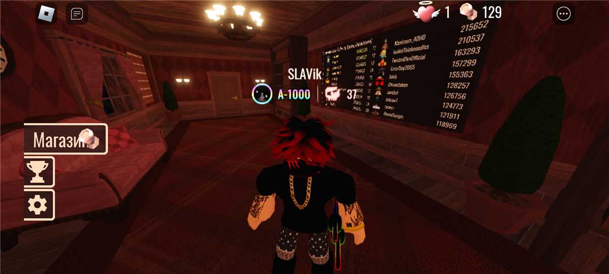 Conta Roblox com conquista A-1000 em portas