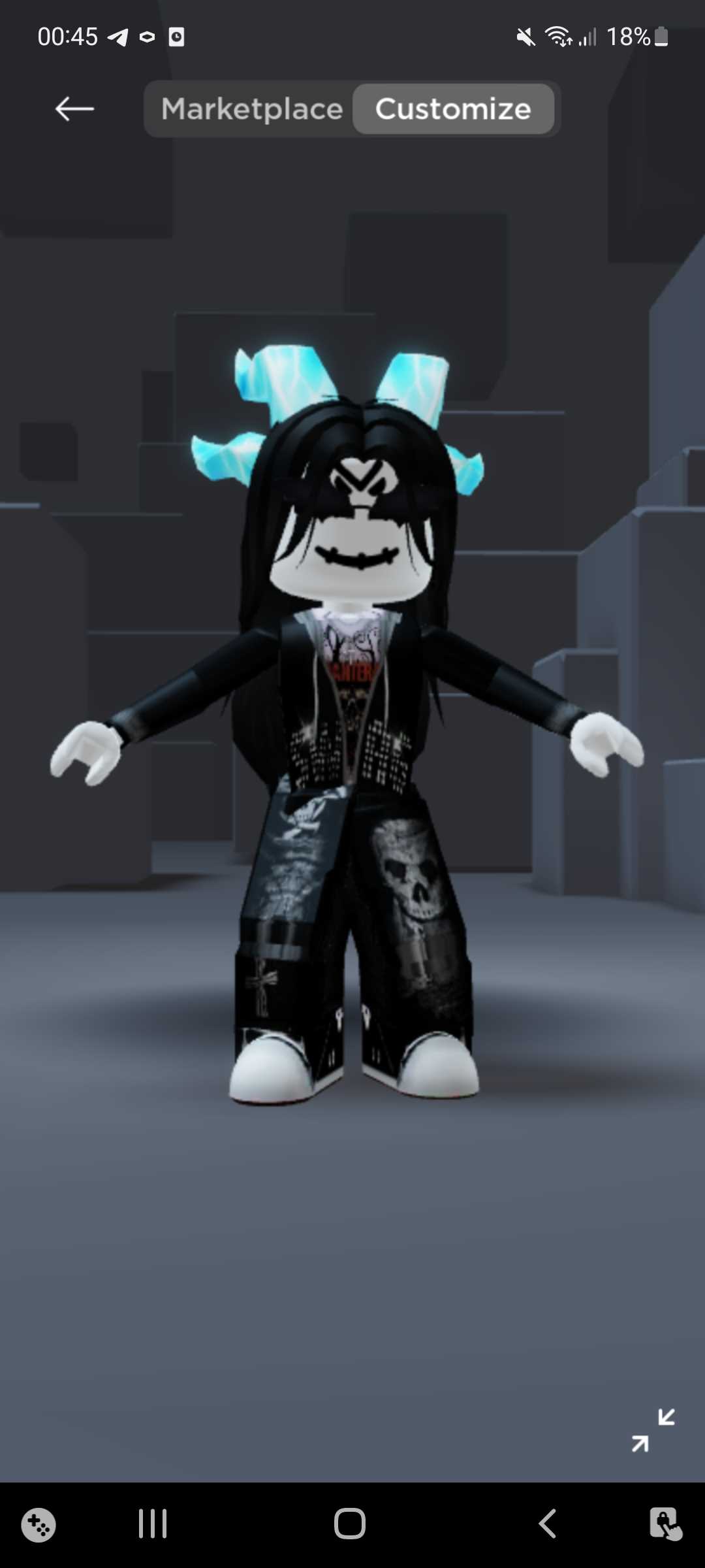 Jual akun di Roblox