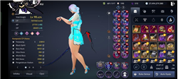 Sell account Wts Rush 