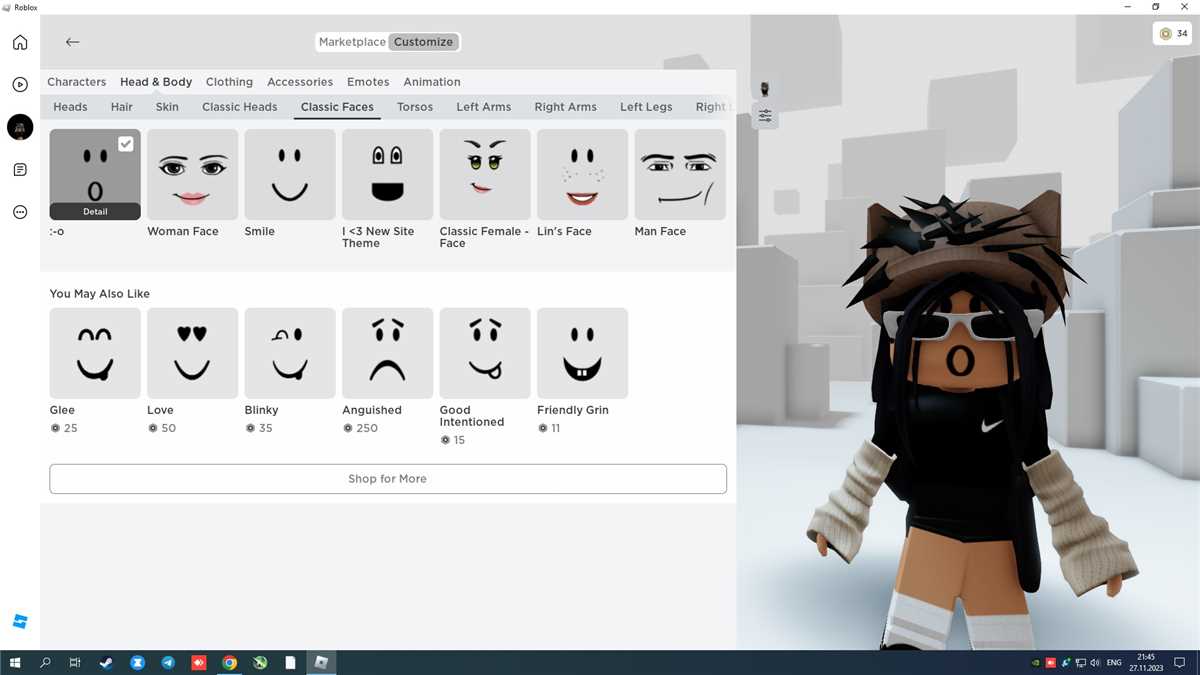 Jual akun Roblox