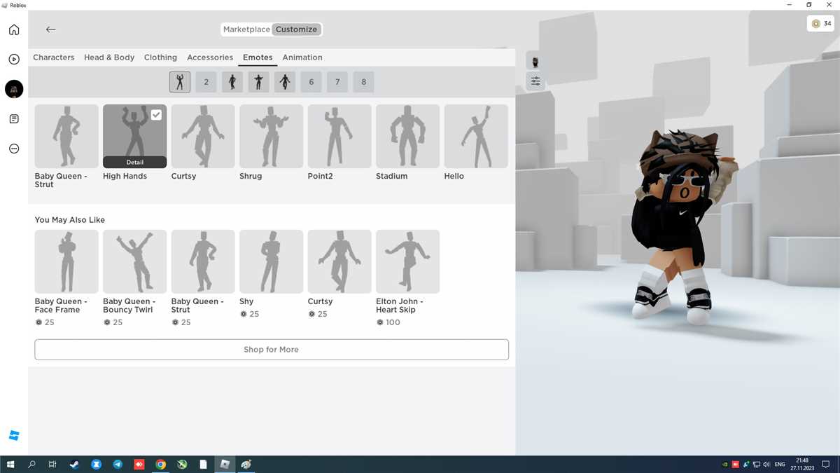Jual akun Roblox