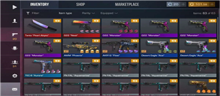 Vendendo uma conta em so2