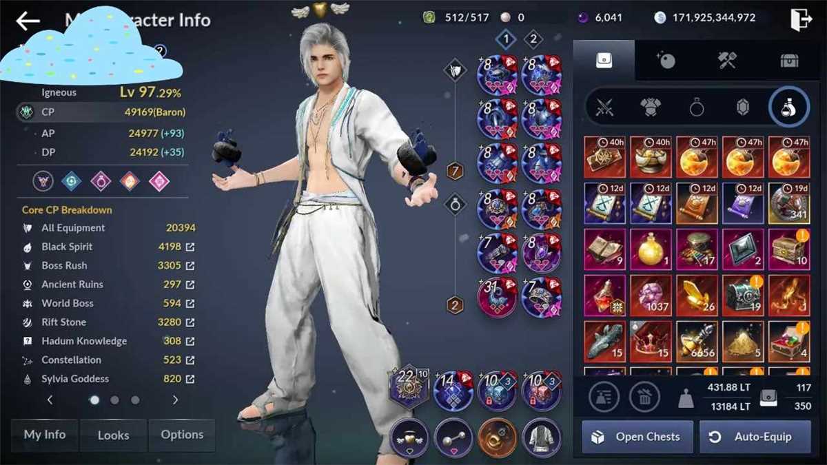 Sell account