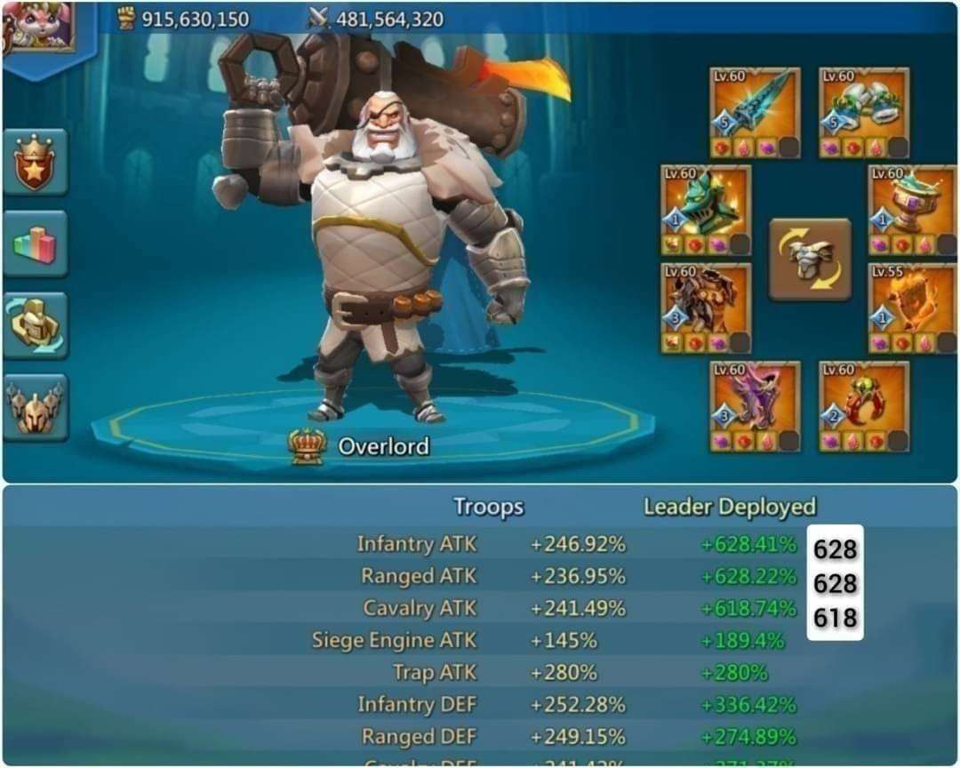 930m t5 super trap full mythic gear