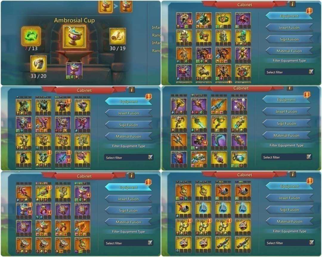 930m t5 super trap full mythic gear