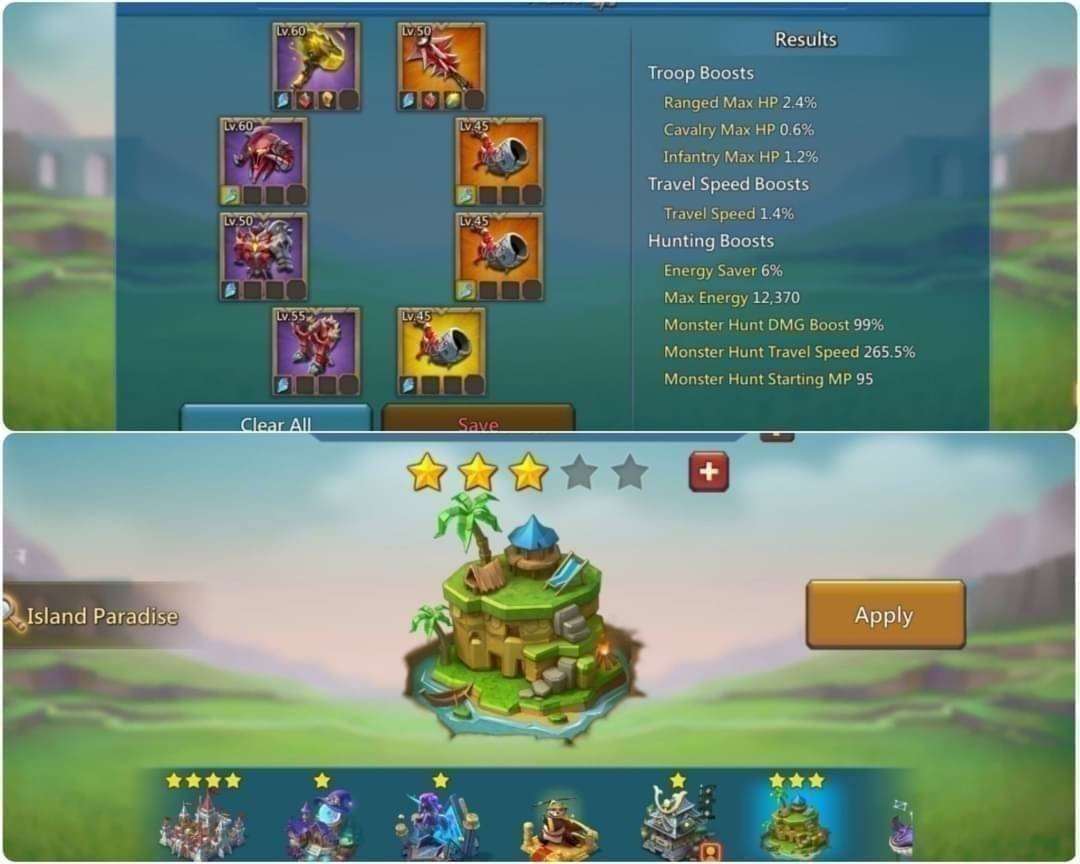 930m t5 super trap full mythic gear