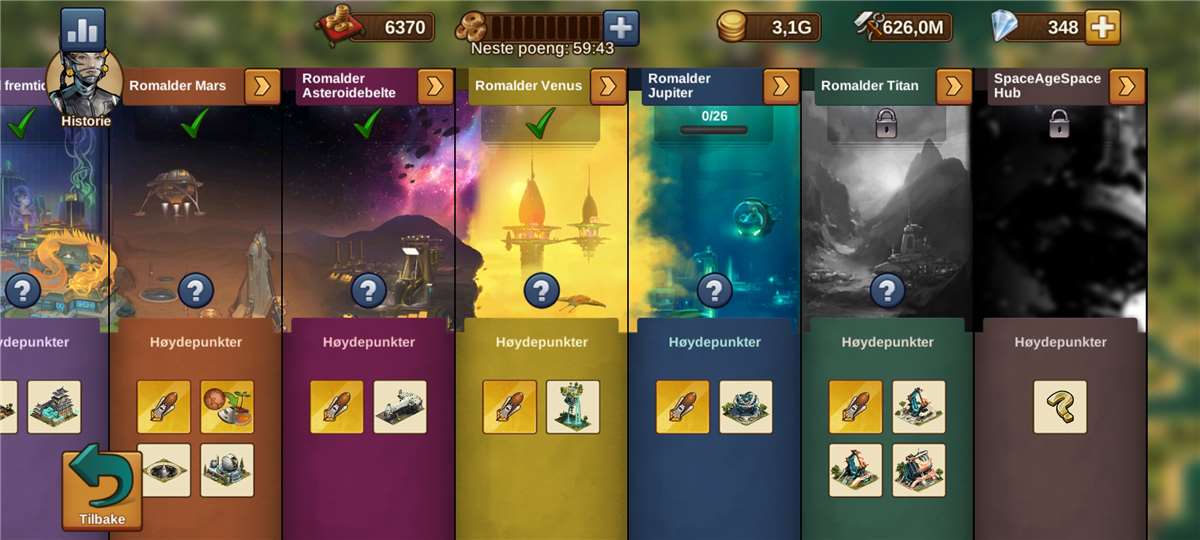 5-6 years of playing FoE (phone-game)