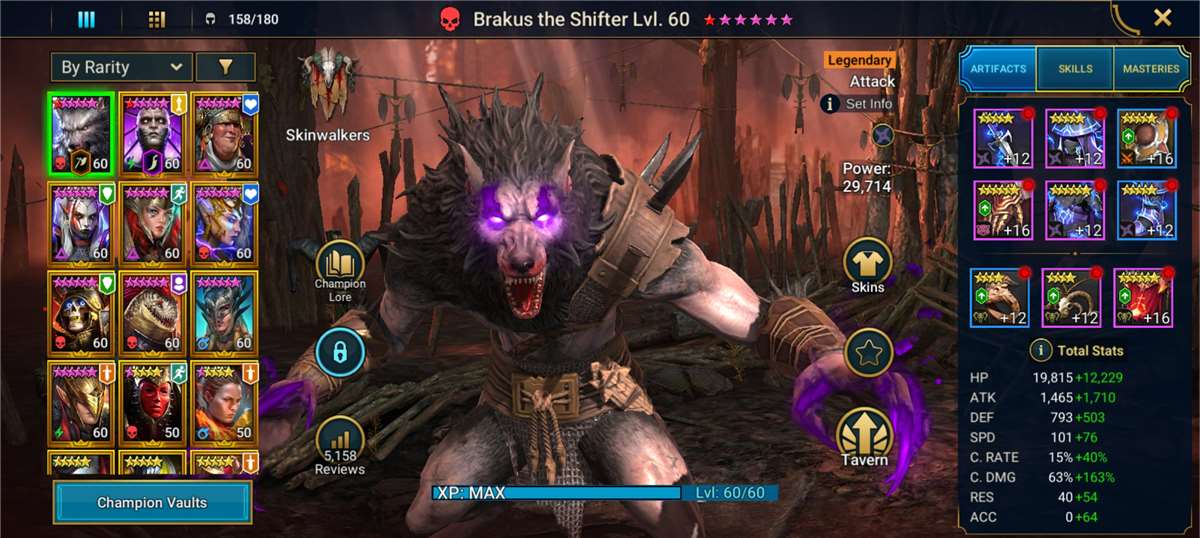 FORR SALE RAID SHADOW LEGEND