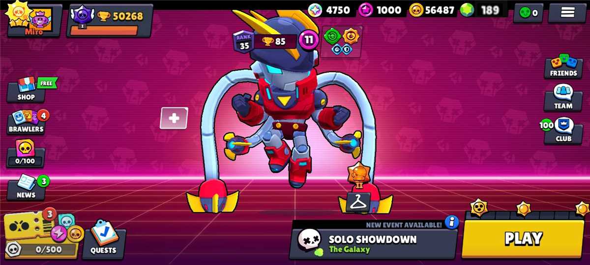 menjual akun Brawl Stars saya
