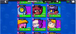 Dijual akun Brawl Stars