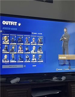 SKINS OG da conta Fortnite