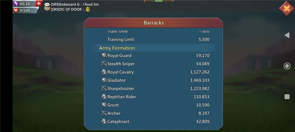 SELL SOLO TRAP 4.1M TROOPS (KD1342)
