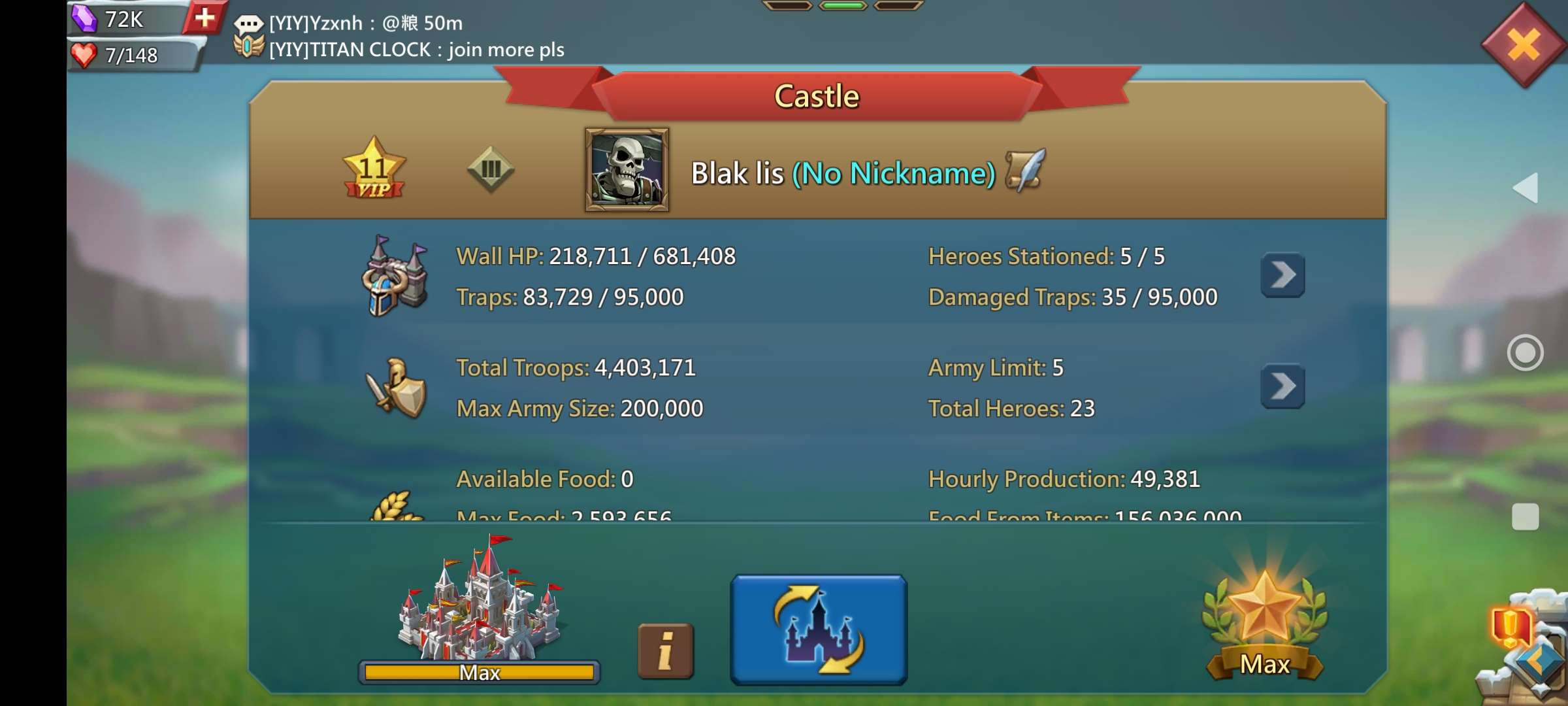 SELL SOLO TRAP T3 4.4M TROOPS (KD 1342)