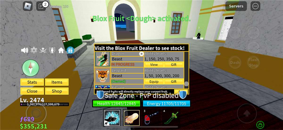 Bloxfruit account