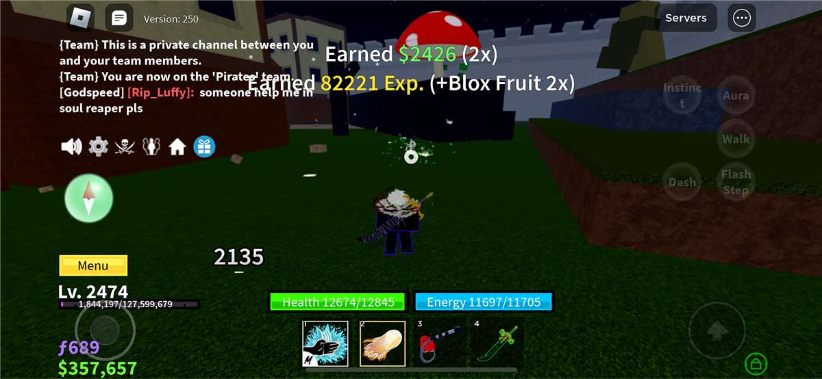 Bloxfruit account