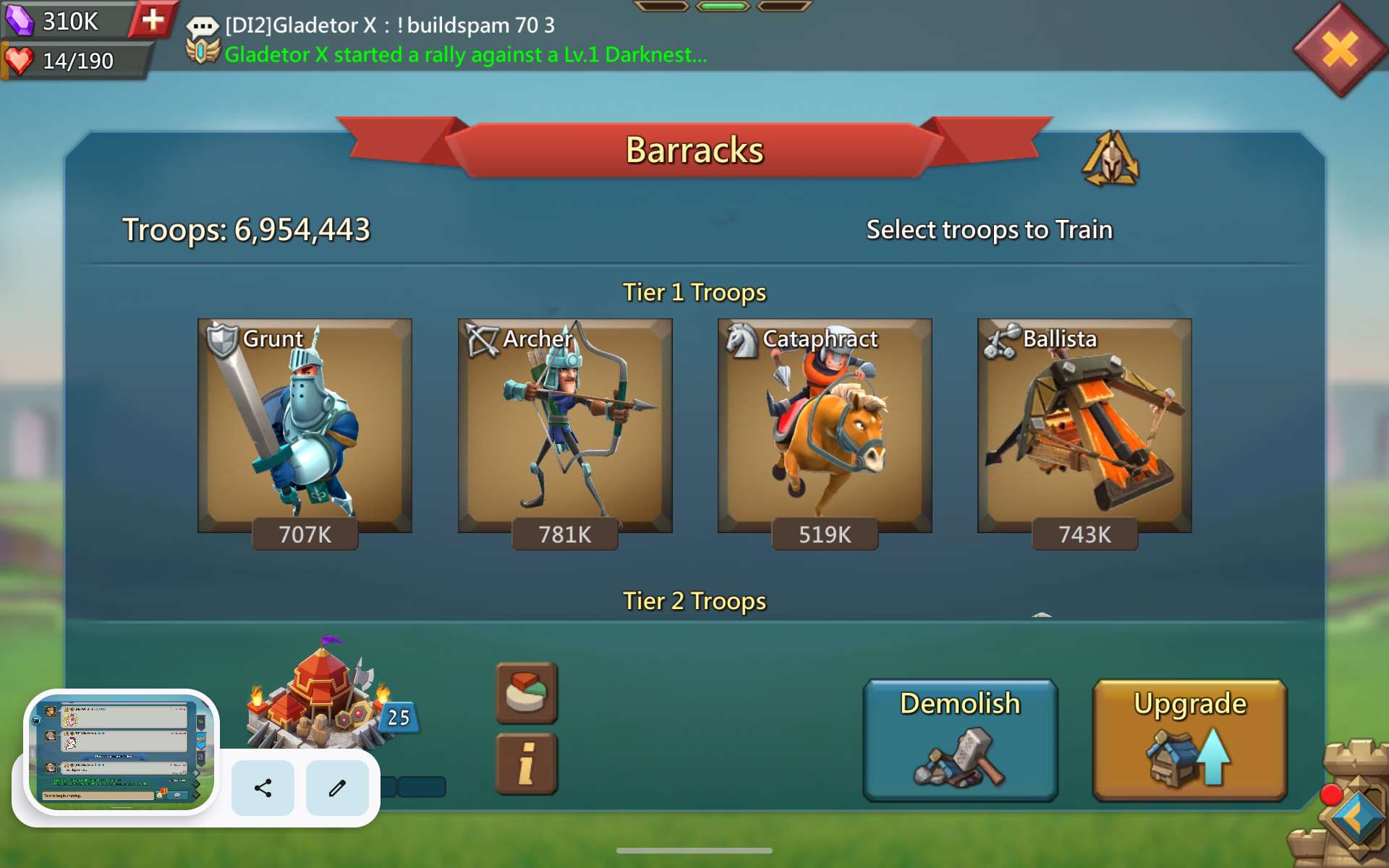 Decent Lords Mobile Account for Sale