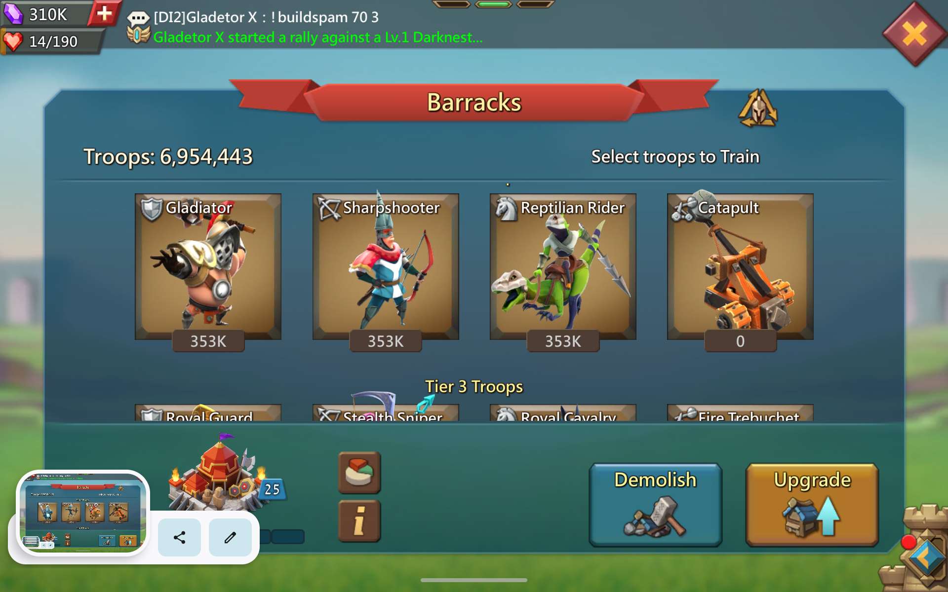 Decent Lords Mobile Account for Sale