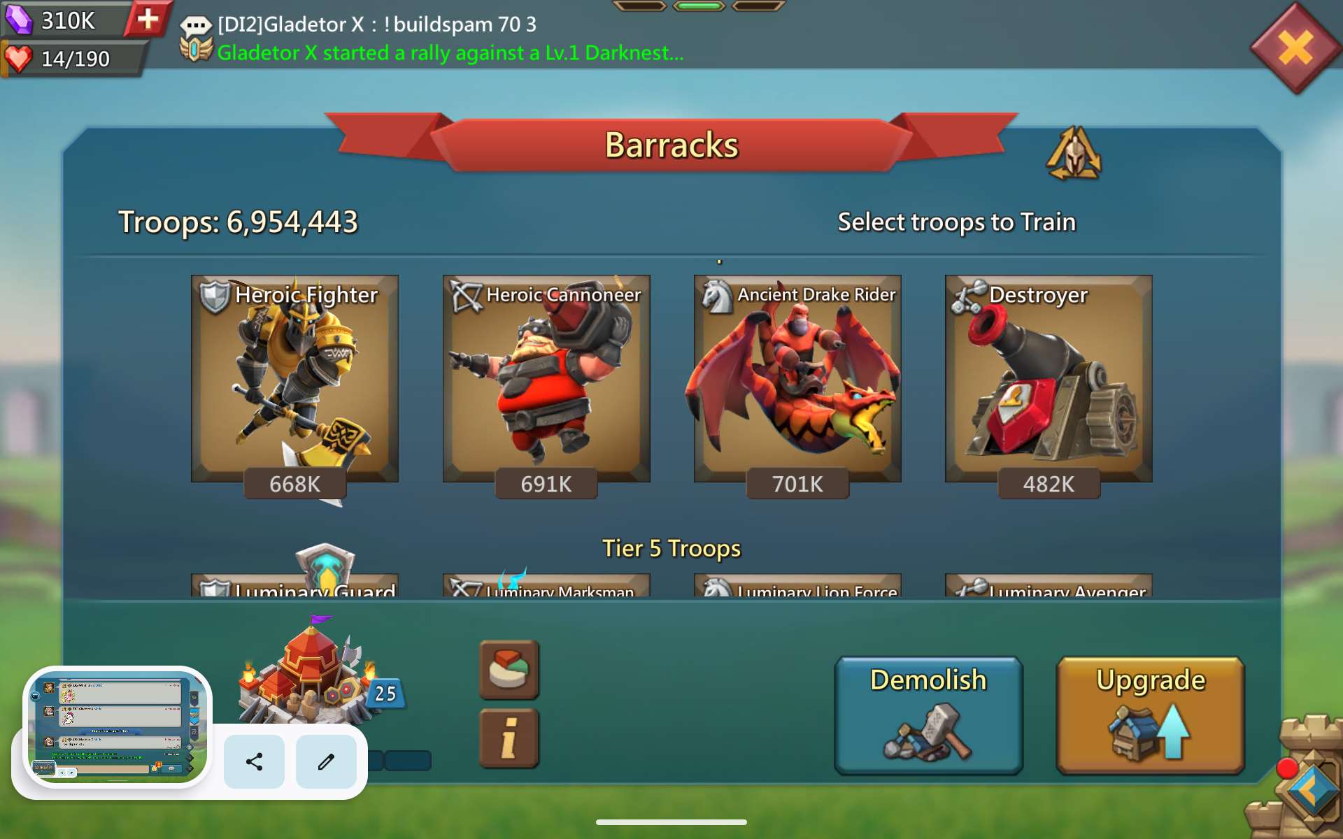 Decent Lords Mobile Account for Sale