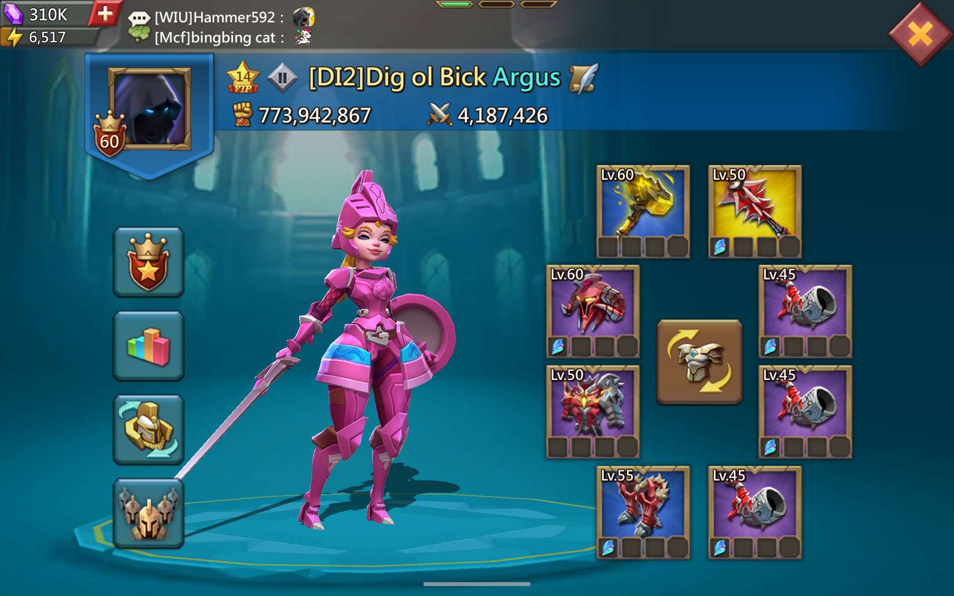 Decent Lords Mobile Account for Sale