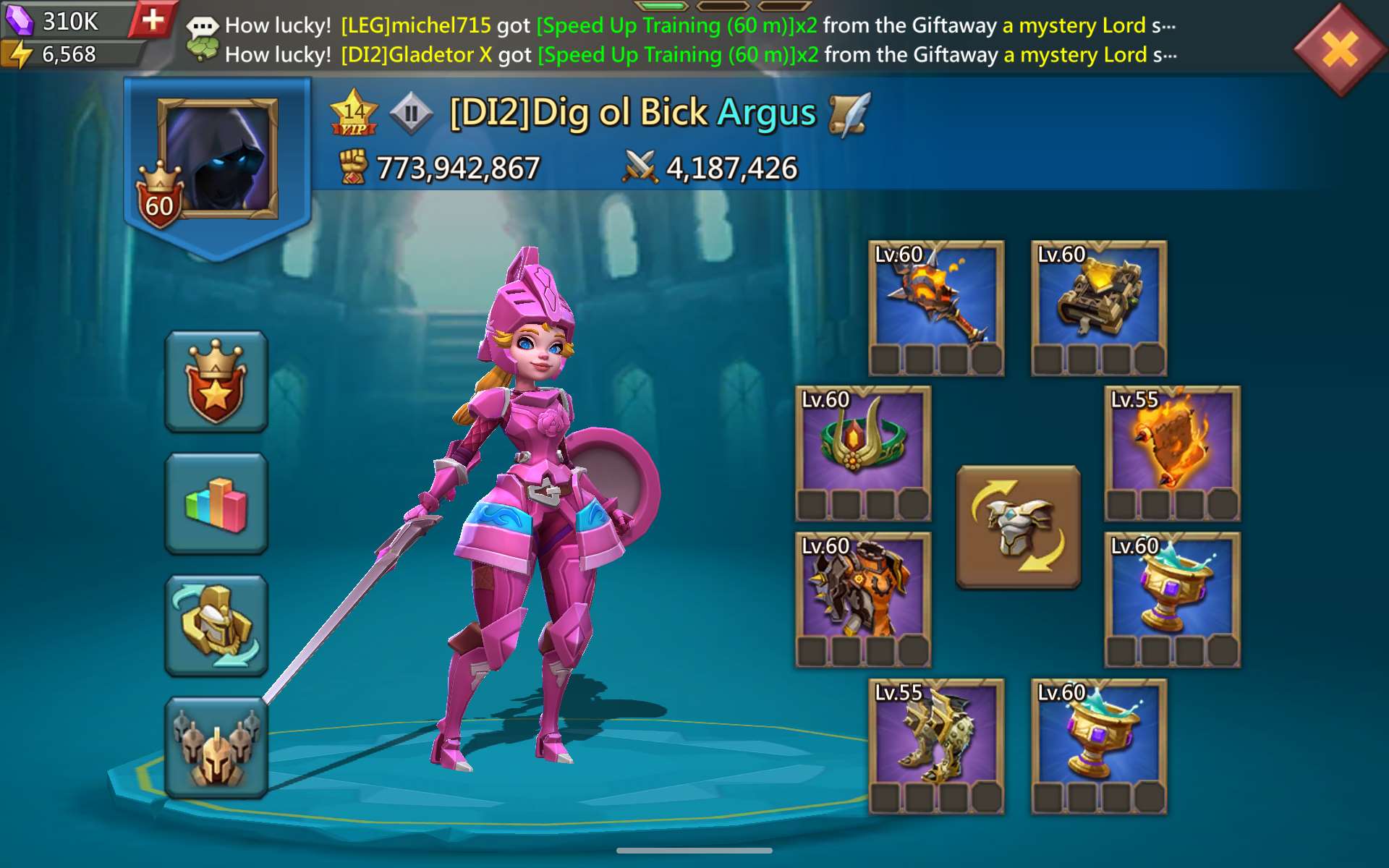 Decent Lords Mobile Account for Sale