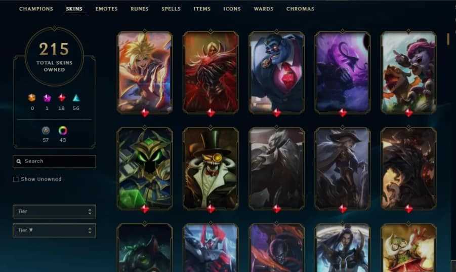 FS - Riot Account (1,500php)