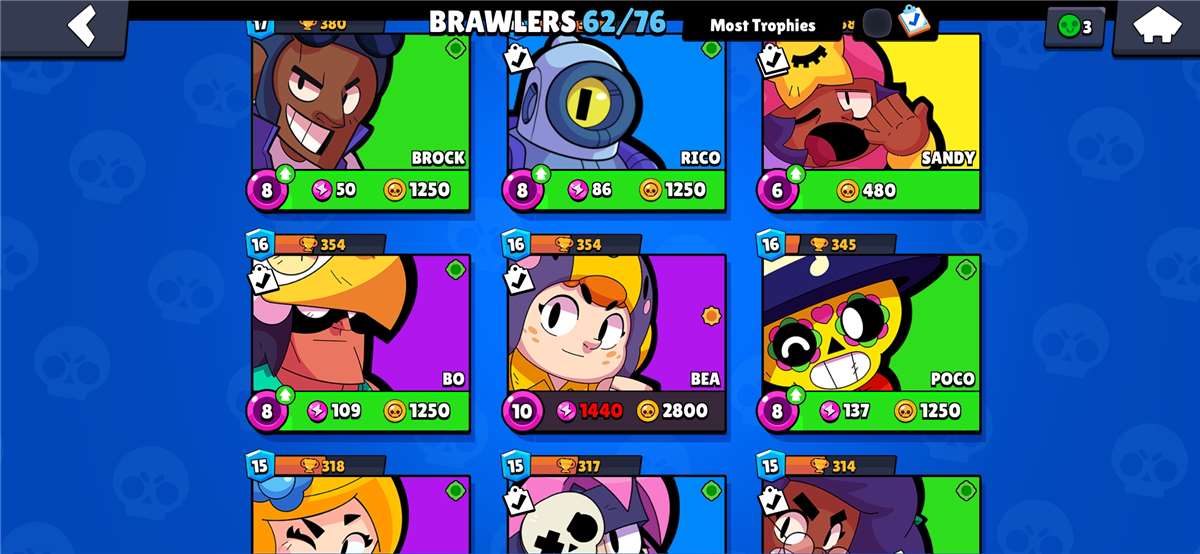 sell acc brawl stars