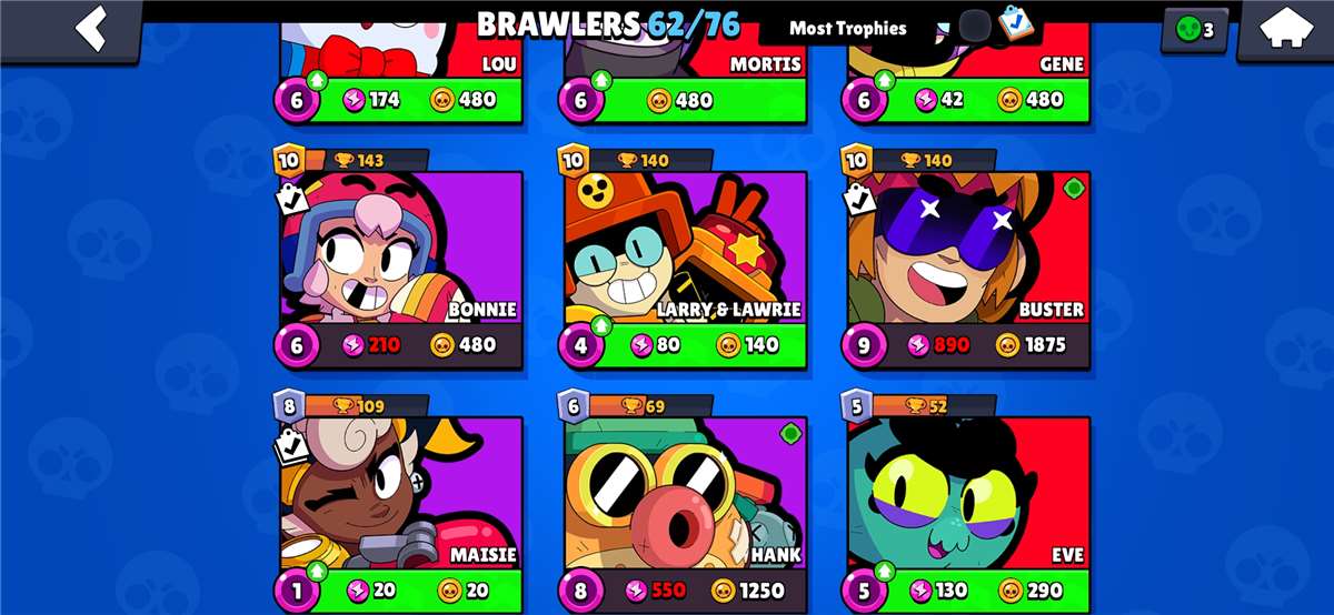 sell acc brawl stars