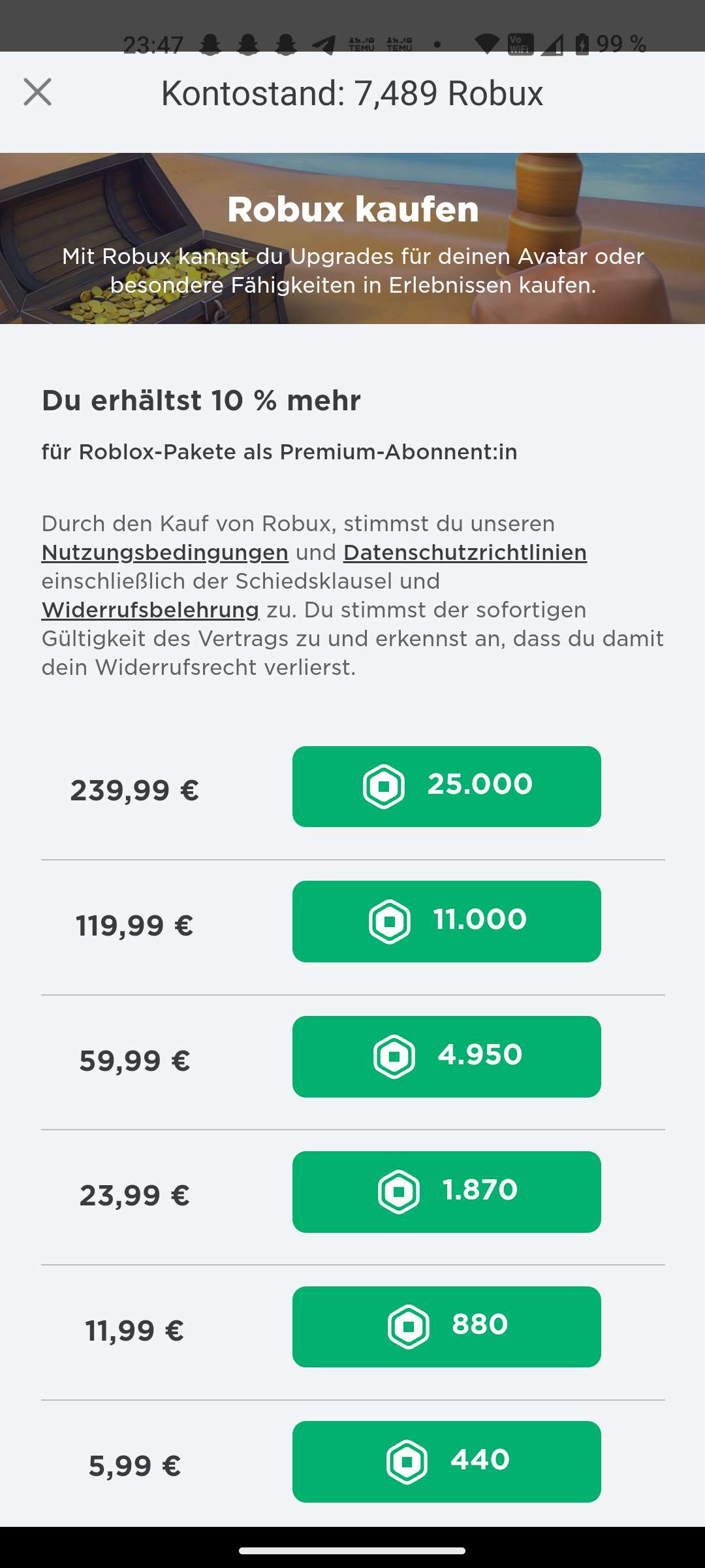 Roblox account zu Verkaufen 