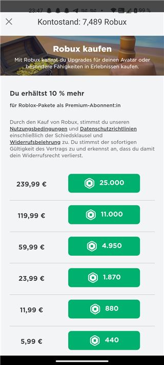 Roblox account zu Verkaufen 