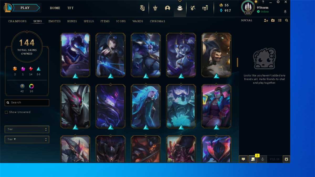 Selling EUNE acc