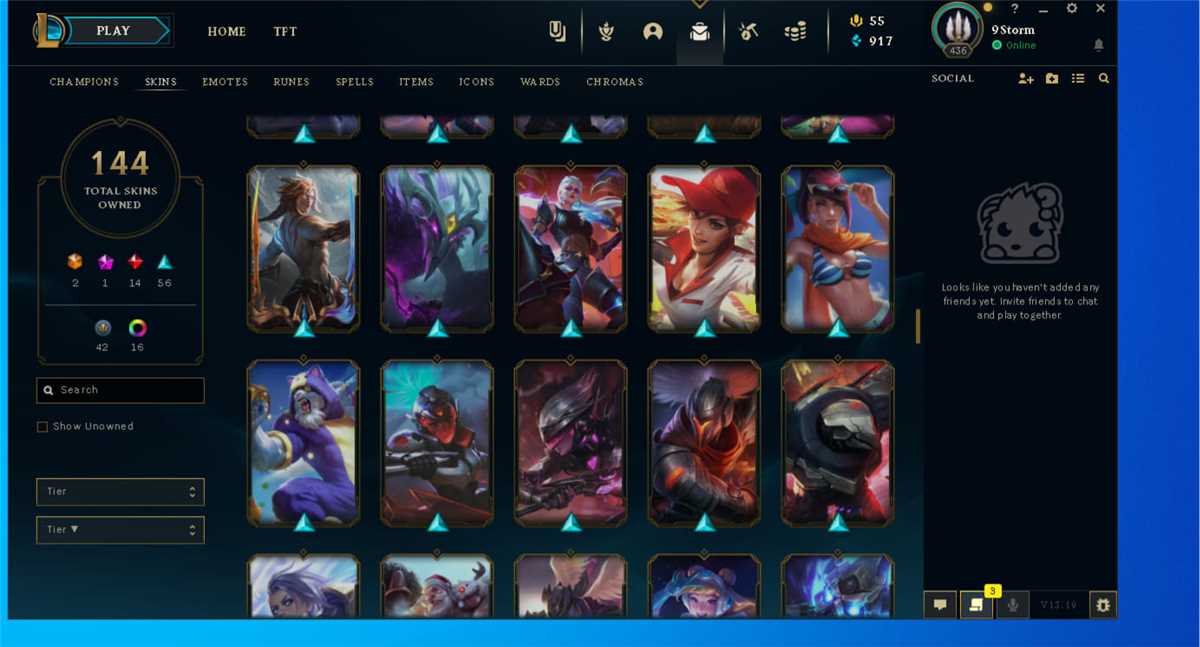 Selling EUNE acc